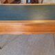 Cherry wood desk in Louis XV style