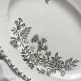 Oval ironstone dish "Denise" Saint Amand