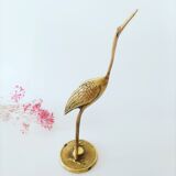 Heron brass statuette