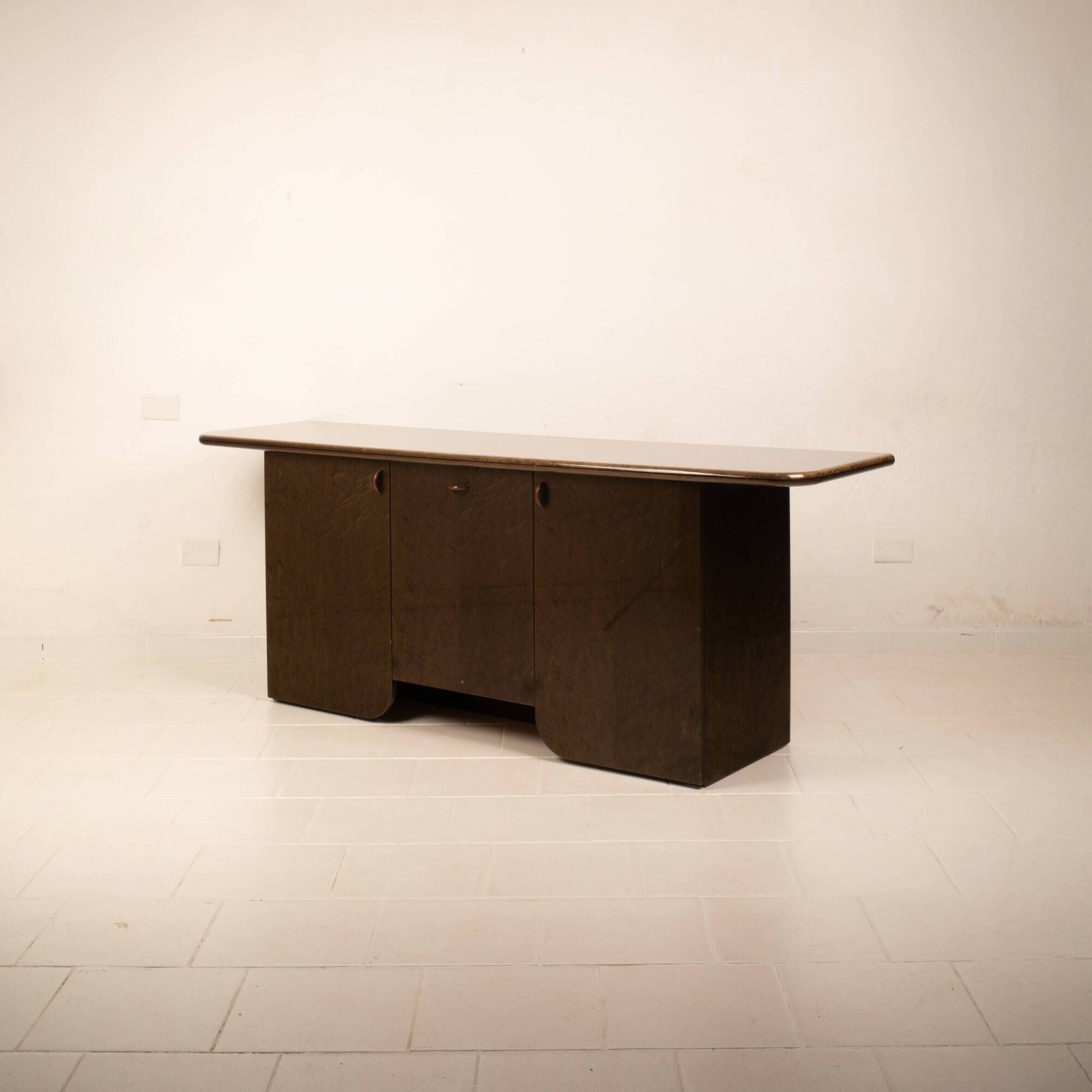 Seven sideboard by Luigi Saccardo for Gasparello, small version