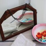 Miroir en bois