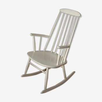 Rocking-chair blanc « Stol Kamnik »