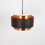 Jo Hammerborg copper Pendant Light - Juno -, for Fog & Morup, 1960s