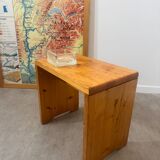 Pine stool - les Arcs - Charlotte Perriand