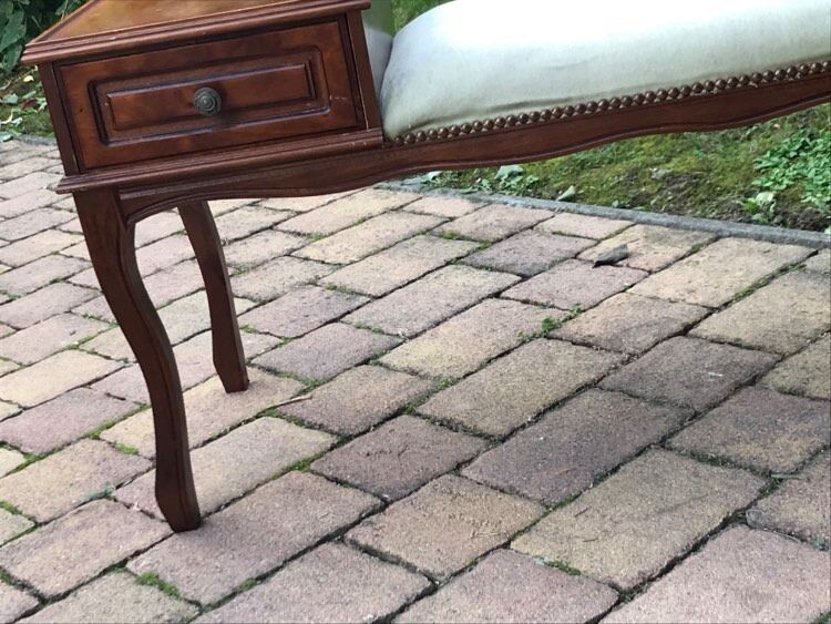 Vintage telephone table & bench, 1960s