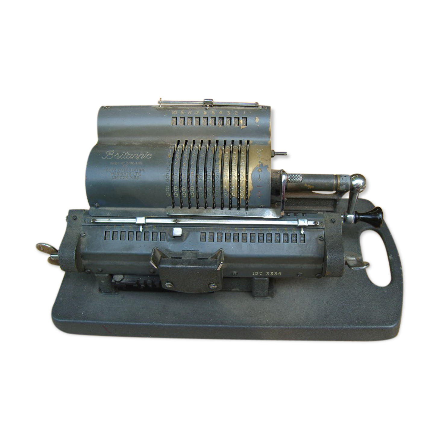 Old adding machine manual