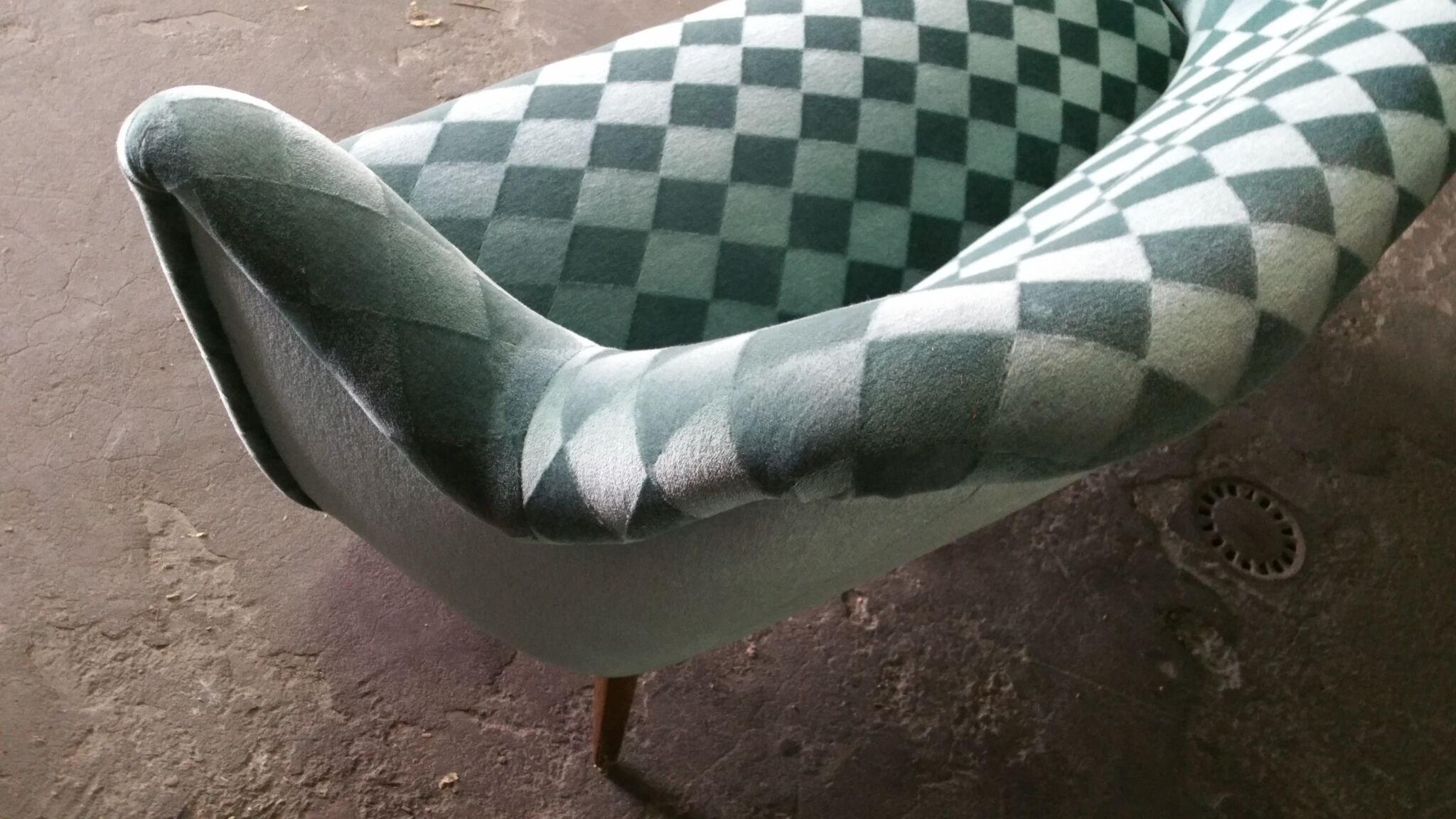 Organic year 50-60 club chairs pair