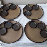 Ceramic Arts Fondue Plates