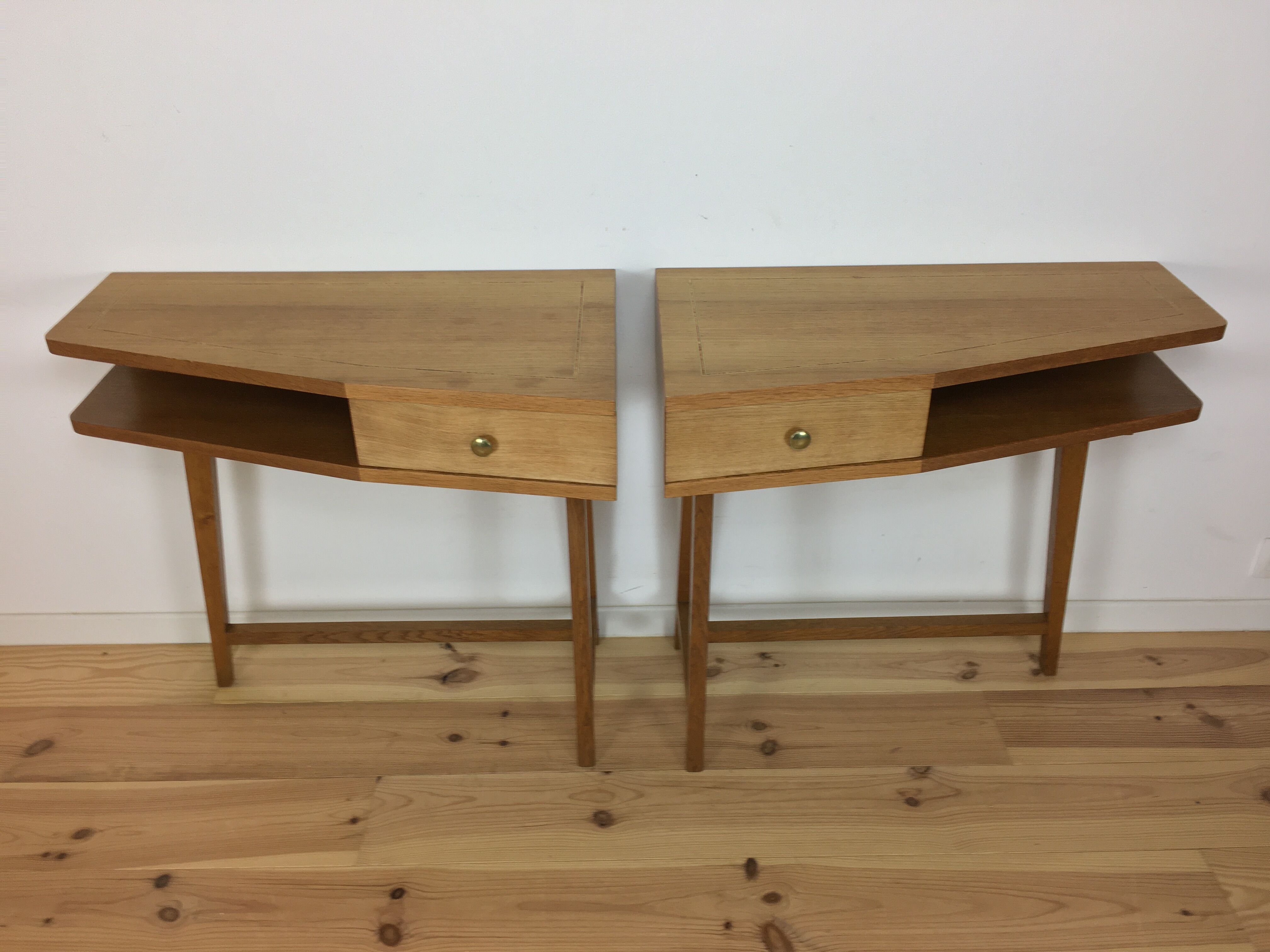 Modernist tripod consoles, 1950s