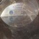 Vintage smoked plexiglass drum 1960/70