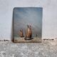 Marine oil board on sailboat stage panel