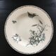 Assiette Bougeois décor oiseau