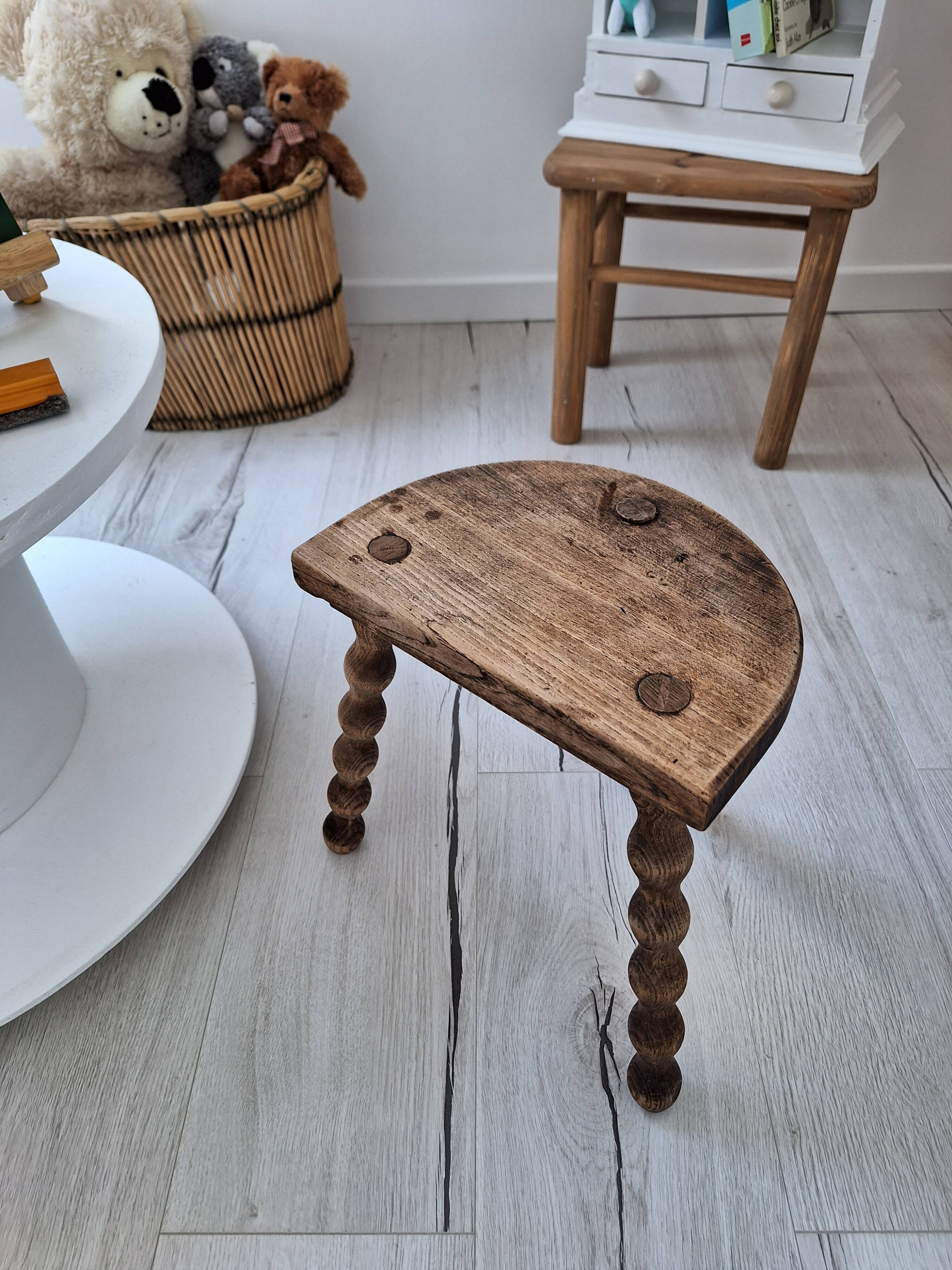 Vintage tripod stool