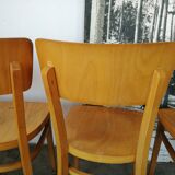 Set de 4 chaises bistrot Thonet