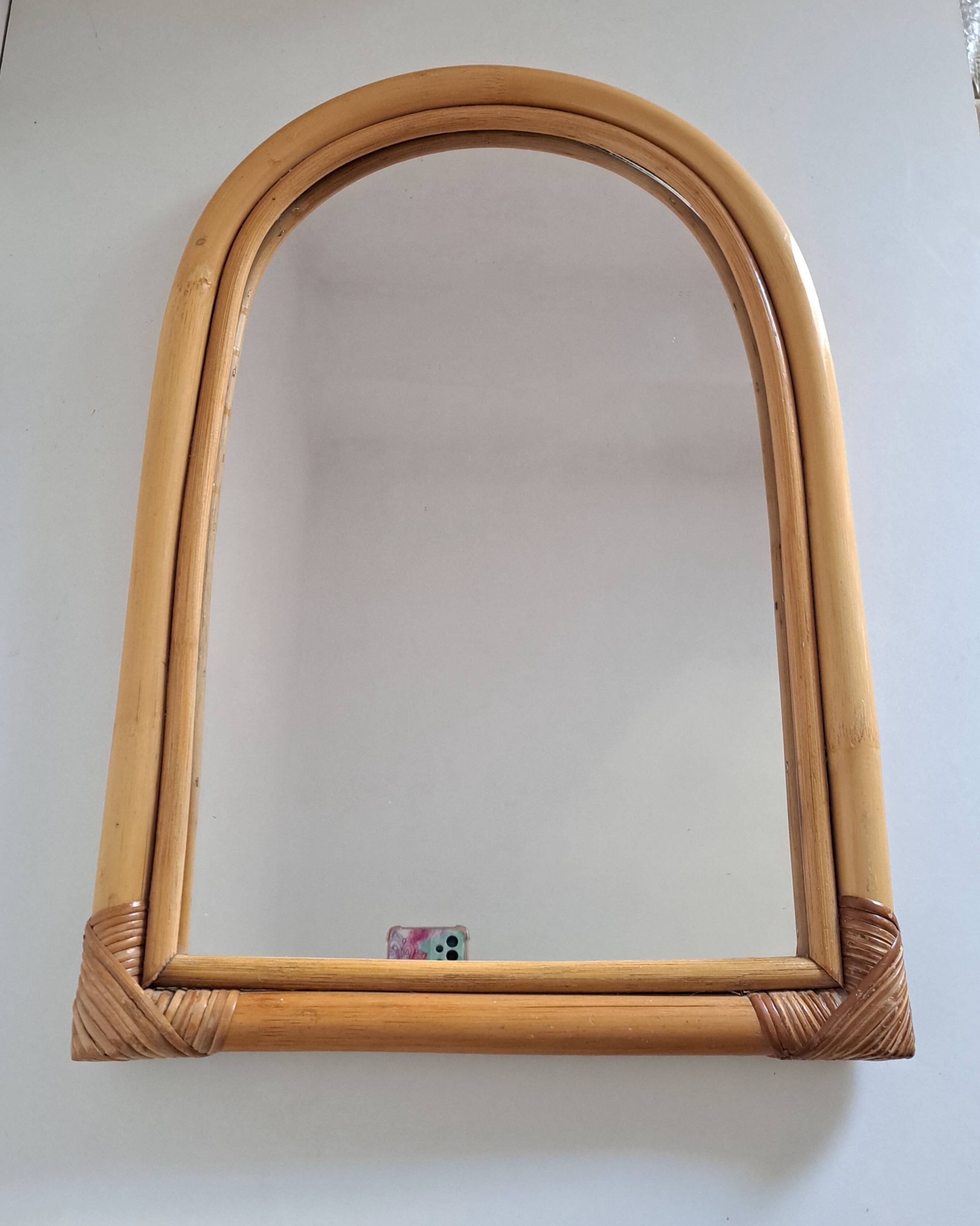 Bamboo mirror