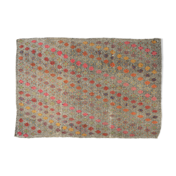 Tapis kilim anatolien fait à la main 273 cm x 179 cm