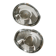 Set of 2 crystal candle holders
