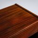 Pair of Scandinavian floating nightstands in rosewood Denmark 1960