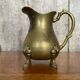 Antique brass creamer pitcher tableware kitchen vintage