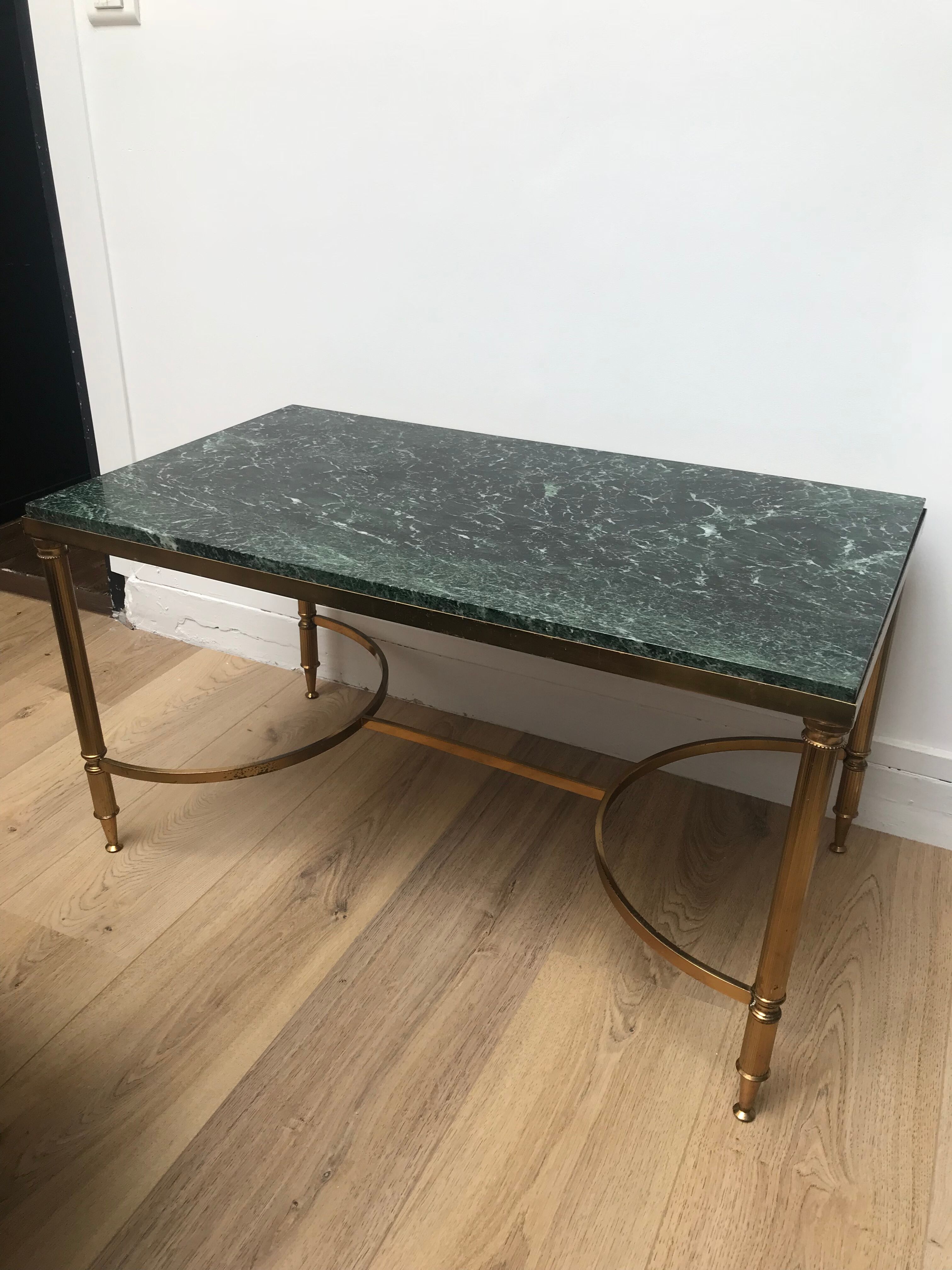 Marble coffee table