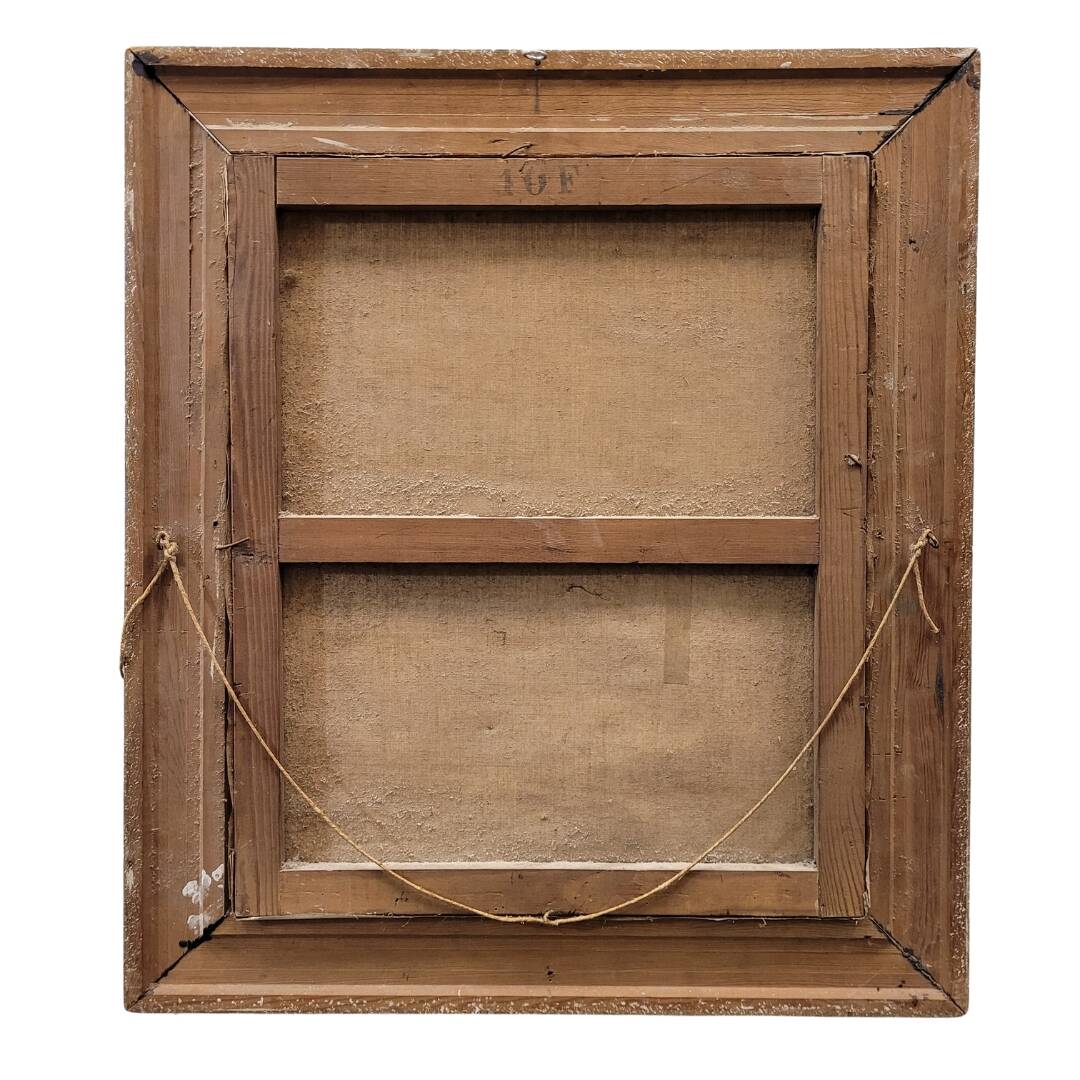 Oil on the link “Vista urbana en invierno”, Firmado “Henry Savoye”, pps. s. XX - France