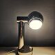 Space Age table lamp in chrome with a swivelling shade, Italy 1970s.