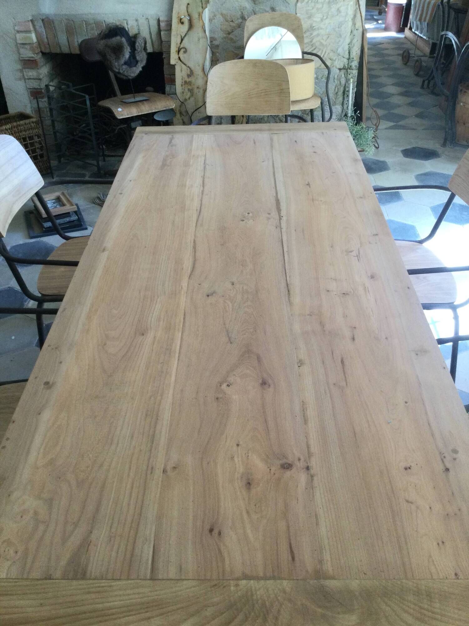 Renovated old farmhouse table