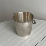 small silver-plated ice bucket