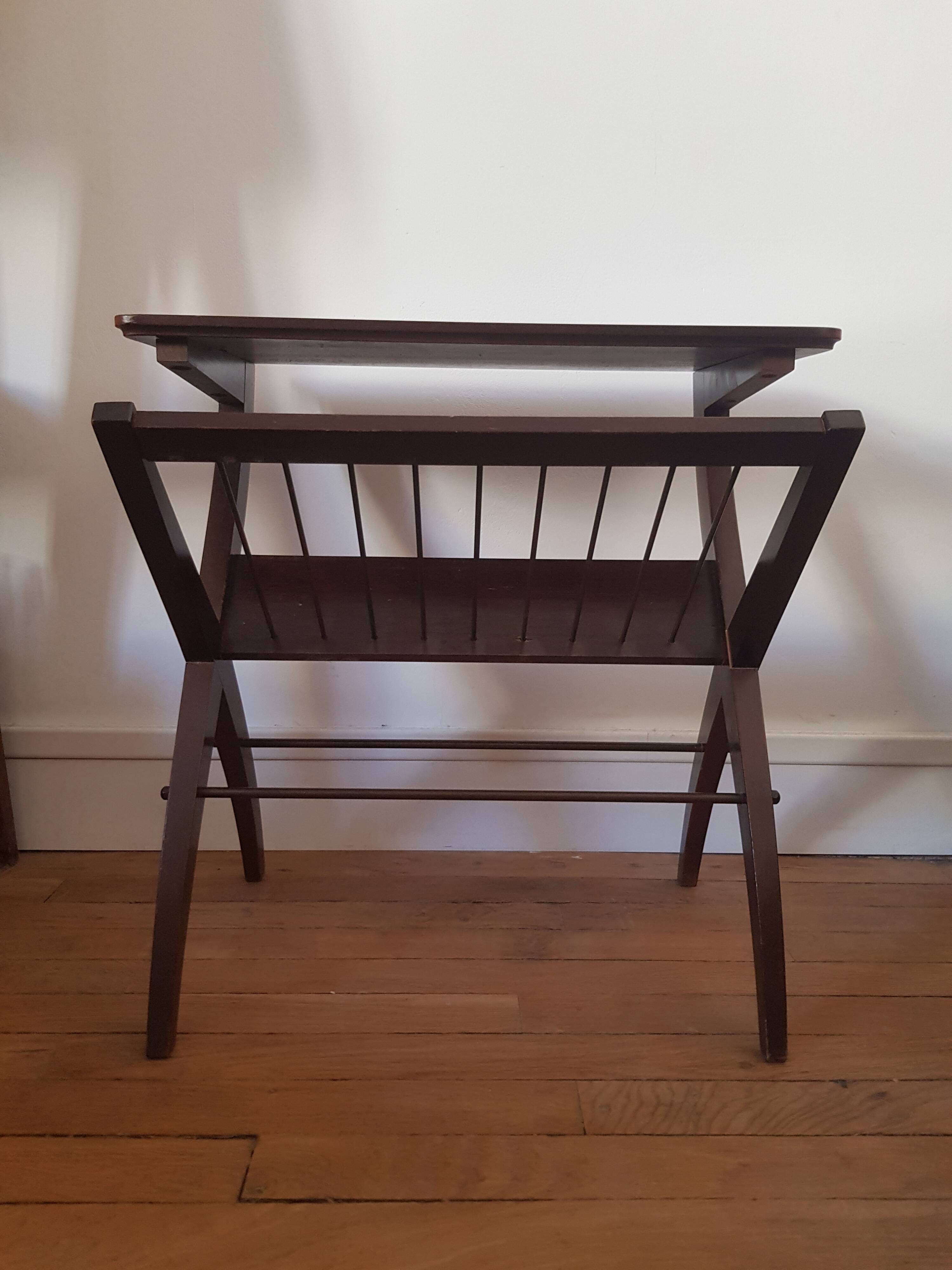 Magazine rack from the 50s/60s.