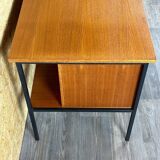 60s 70s teak desk by Günter Renkel for Rego Mobile Germany