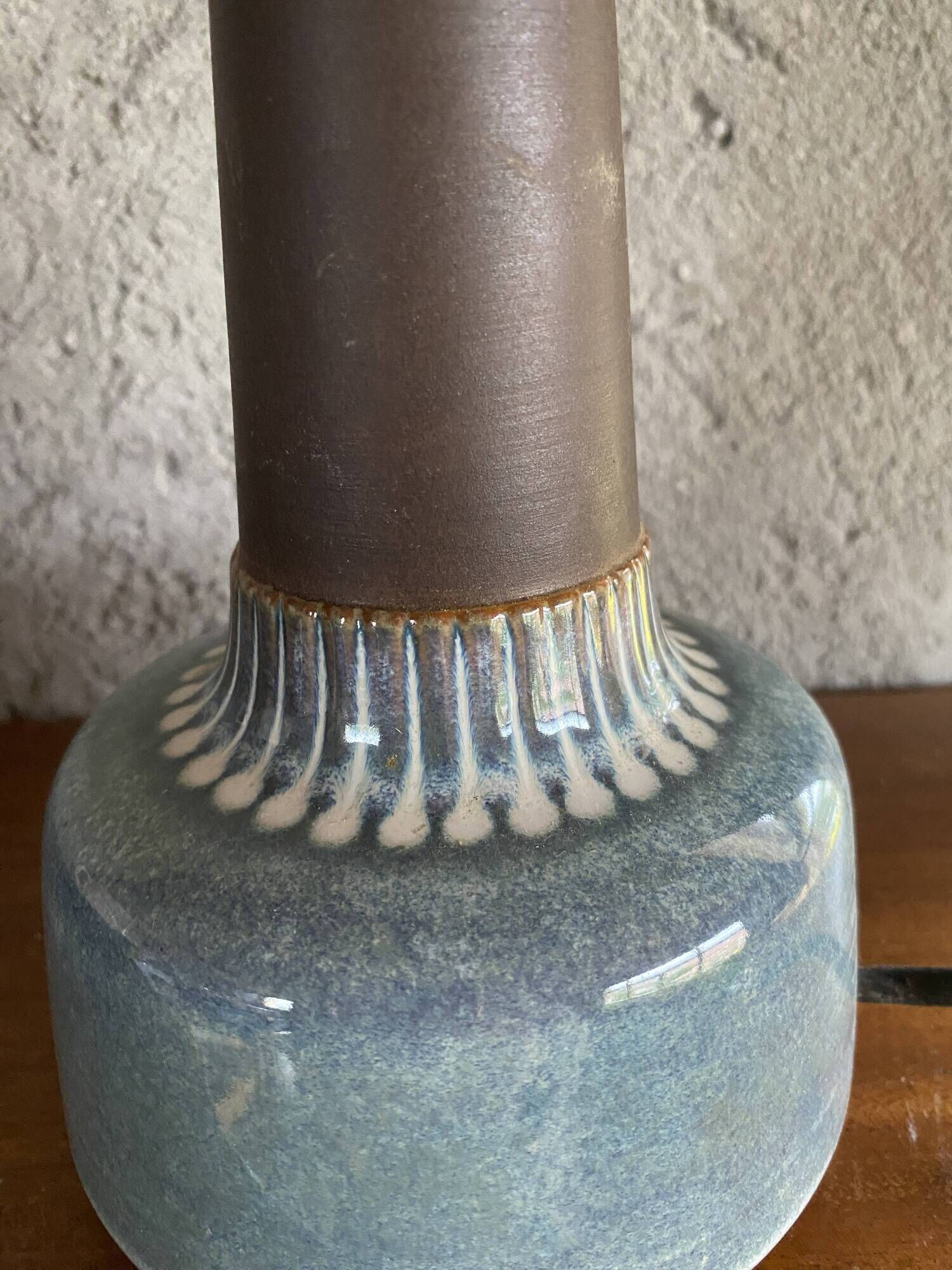 Ceramic lamp Soholm designed by Einar Johansen