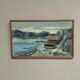 Original Swedish Oil On Canvas – “Seascape” By Gustaf Olsson – Signed – Vintage & Framed – 50 × 30 Cm (19.7" × 11.8")