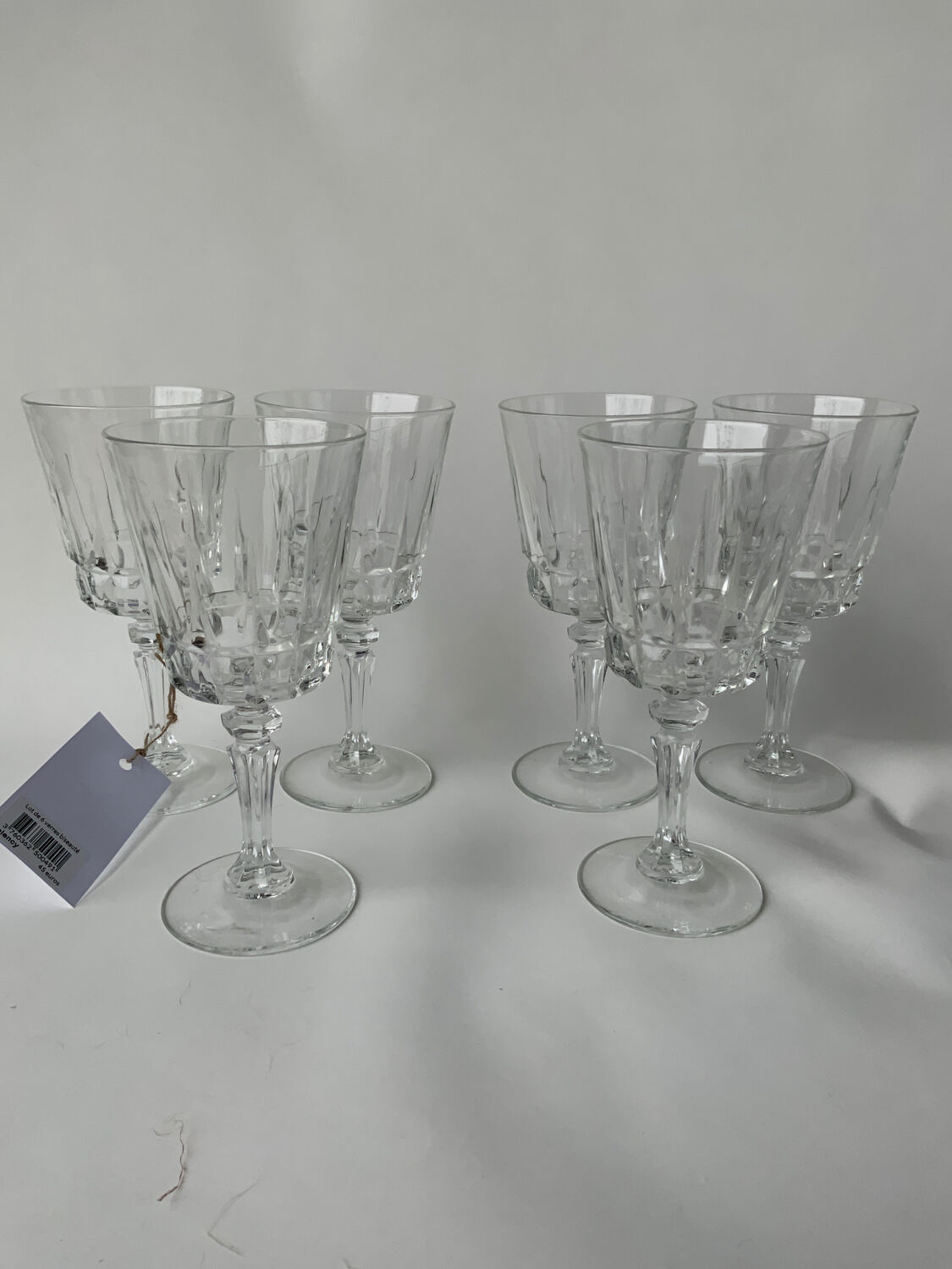 Selency x Monoprix Croisé Laroche stemmed lenses