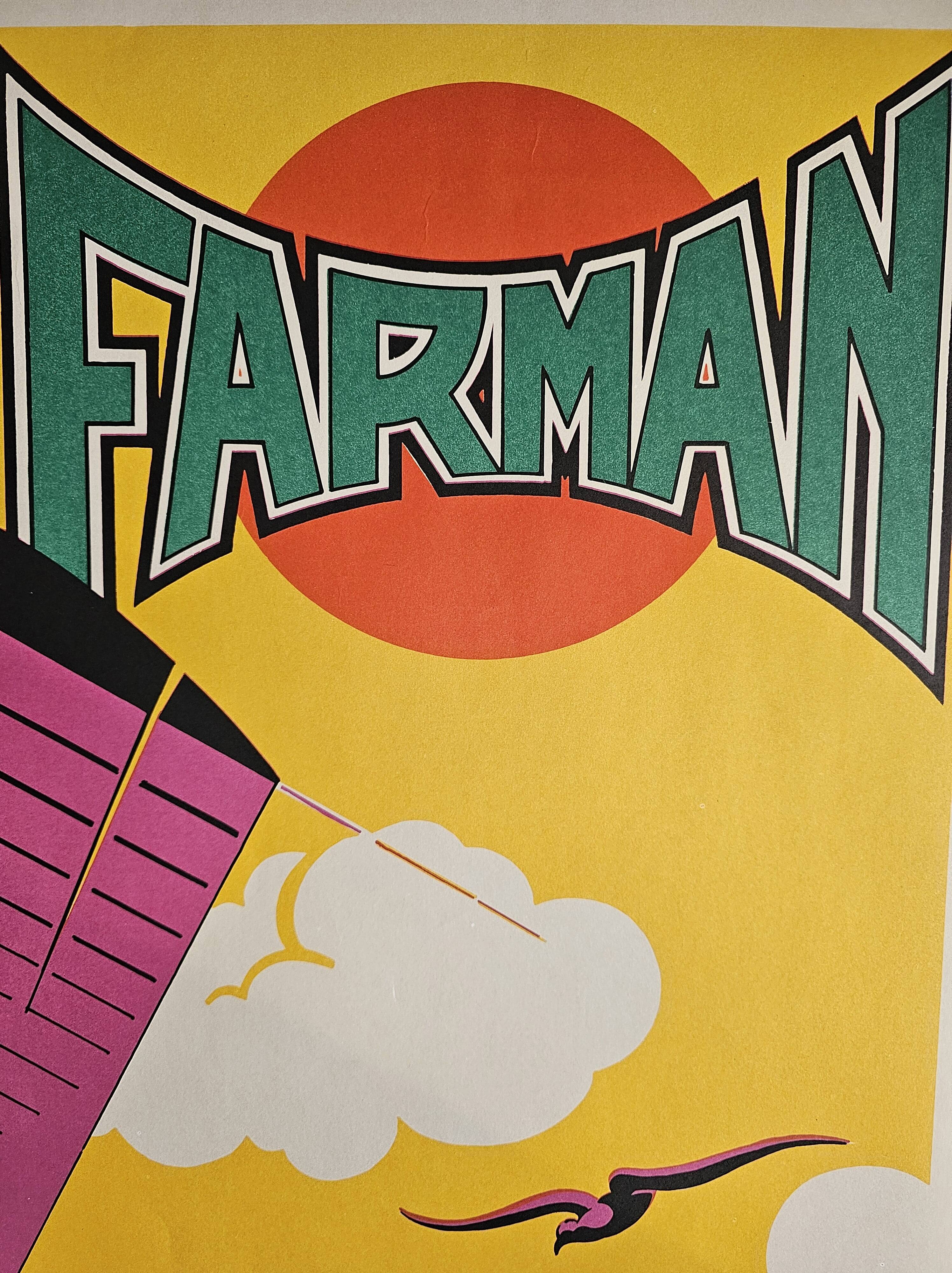 FARMAN AIRLINES poster - Albert Solon