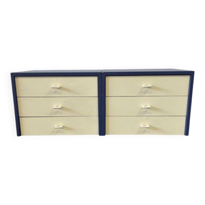 Ensemble de 2 mini commodes