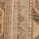 Turkish Pale Red & Cream Vintage Runner Rug, 71x378Cm