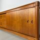 1960s Vintage Large Danish Teak Sideboard by H.W. Klein for Bramin