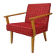 Vintage red armchair