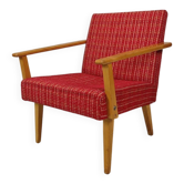 Fauteuil vintage rouge