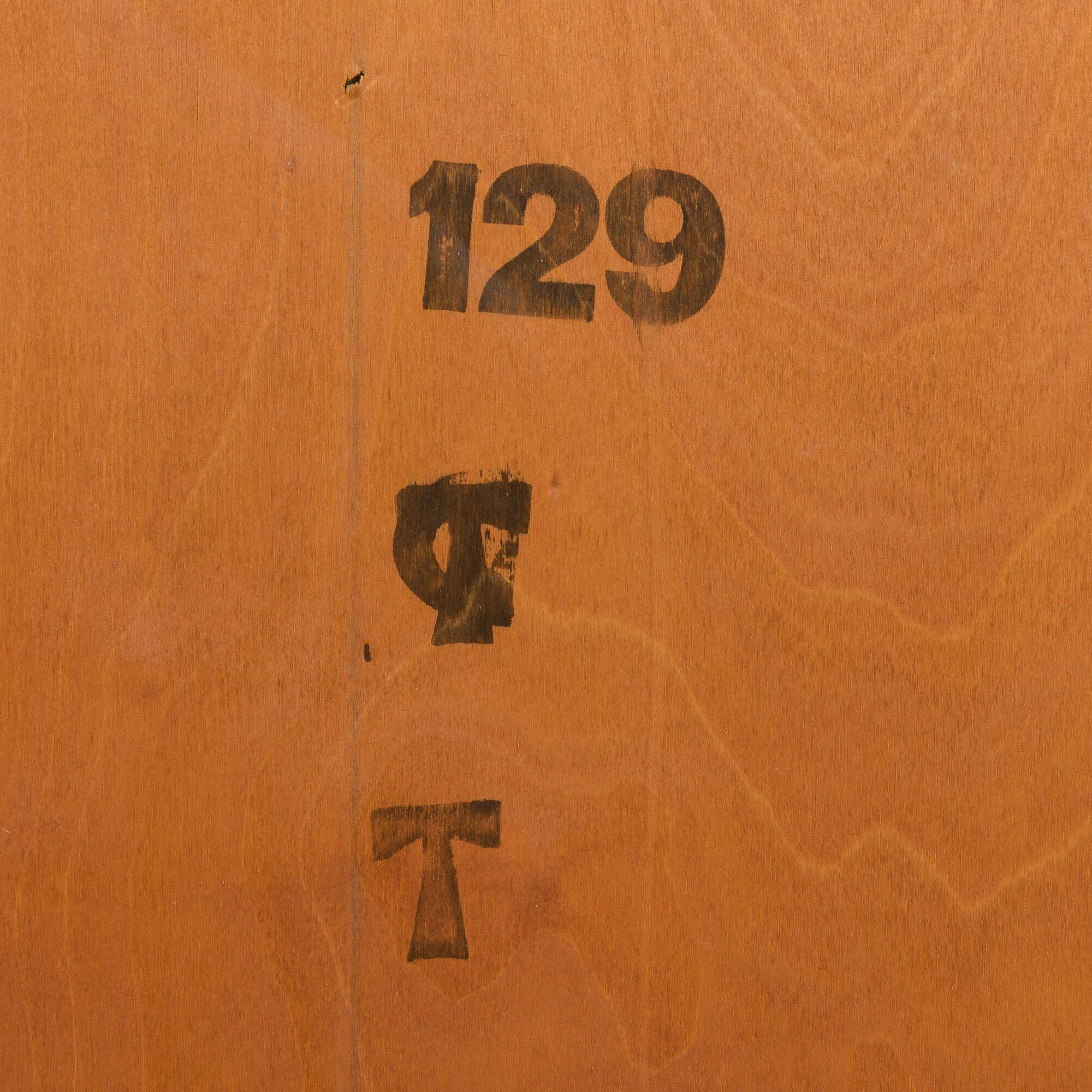 Sven Andersen Scandinavian long teak sideboard with 5 drawers, Norway, 1960