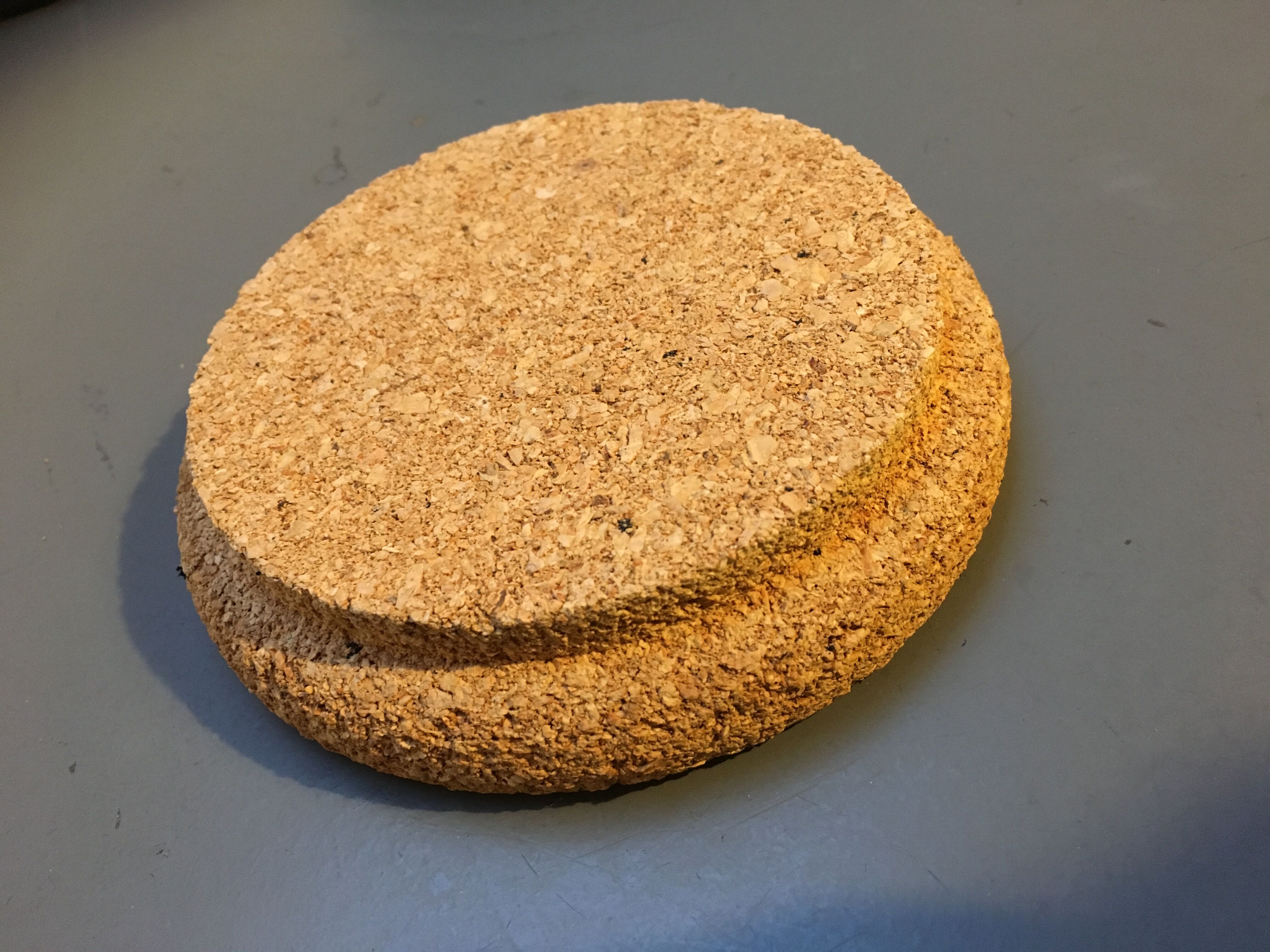 Former large hexagonal glass jar