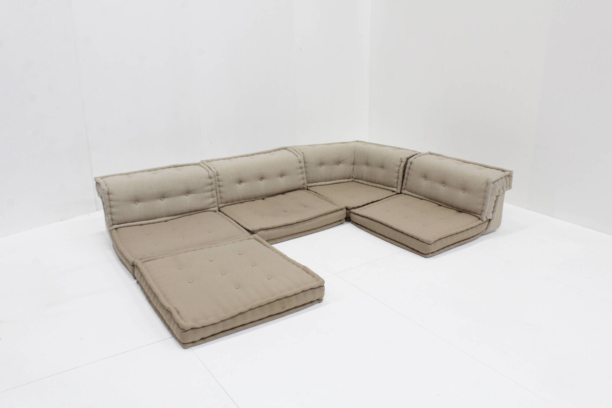 Roche Bobois Mah Jong sofa design by Hans Hopfer, set of 9