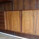 Danish wall bookcase by Thygesen and Sorensen in rosewood, 1960