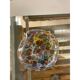 Contemporary White With Murrise MultiColors Pendant