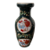 Asian vase in black ceramic with floral decoration