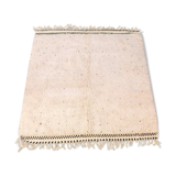Beni ouarain Berber carpet with multicolored polka dots - 220x160cm