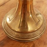 Art Deco brass cup and engraved cup