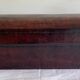Chinese box covered with leather
