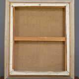 Painting “Boats at Low Tide”, signed J-P. Guinegault – 2nd part 20th century