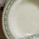 Five old plates Terre de fer from Choisy-Le-Roi HB and cie